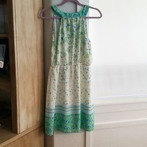 Skies are Blue Cute Summer Floral Sundress!